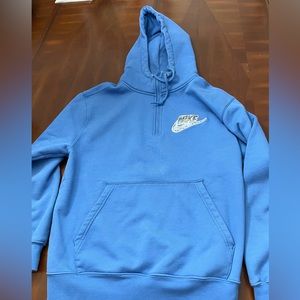 2021 Nike Supreme half zip Men’s hooded sweatshirt size small